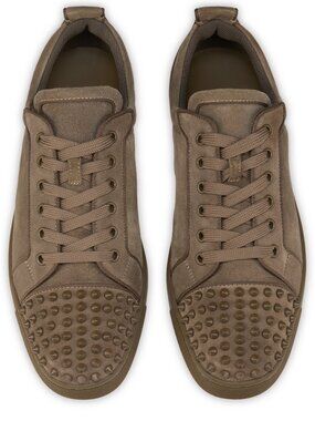 NIB Christian Louboutin Men's Louis Junior Spikes Orlato Flat Multi Sneaker 45